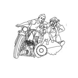 Раскраска: Tintin (Мультфильмы и Анимационные Шоу) #25808 - Бесплатные раскраски для печати