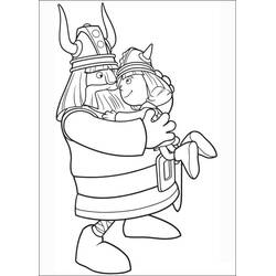 Раскраска: Vic Le Viking (Мультфильмы и Анимационные Шоу) #207022 - Бесплатные раскраски для печати