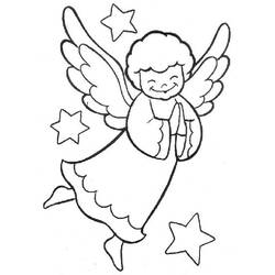 Раскраска: Ангел (Персонажи) #86262 - Бесплатные раскраски для печати