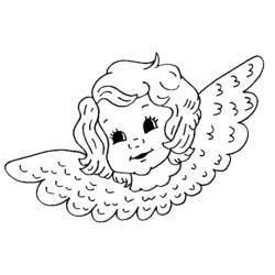 Раскраска: Ангел (Персонажи) #86377 - Бесплатные раскраски для печати