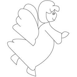 Раскраска: Ангел (Персонажи) #86432 - Бесплатные раскраски для печати