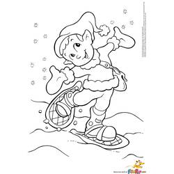 Раскраска: Эльф (Персонажи) #93887 - Бесплатные раскраски для печати