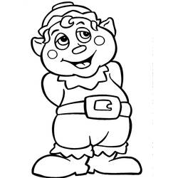 Раскраска: Эльф (Персонажи) #93922 - Бесплатные раскраски для печати