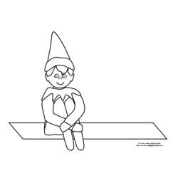 Раскраска: Эльф (Персонажи) #93987 - Бесплатные раскраски для печати