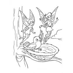 Раскраска: Фея (Персонажи) #95881 - Бесплатные раскраски для печати