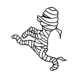 Раскраска: Mummy (Персонажи) #147668 - Бесплатные раскраски для печати