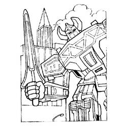 Раскраска: Робот (Персонажи) #106872 - Бесплатные раскраски для печати