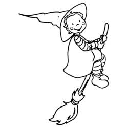 Раскраска: Ведьма (Персонажи) #108164 - Бесплатные раскраски для печати