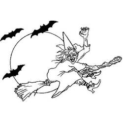 Раскраска: Ведьма (Персонажи) #108383 - Бесплатные раскраски для печати