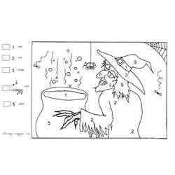 Раскраска: Ведьма (Персонажи) #108417 - Бесплатные раскраски для печати