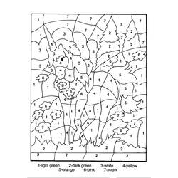 Раскраска: Раскраска по номерам (Раскраска по Номерам) #125508 - Бесплатные раскраски для печати