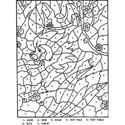 Раскраска: Раскраска по номерам (Раскраска по Номерам) #125553 - Бесплатные раскраски для печати