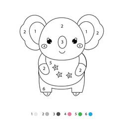 Раскраска: Волшебная раскраска 2 класс (Раскраска по Номерам) #178336 - Бесплатные раскраски для печати