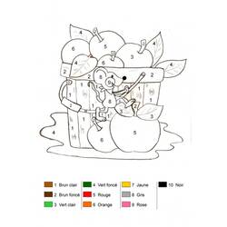 Раскраска: Волшебный детский сад (Раскраска по Номерам) #180164 - Бесплатные раскраски для печати