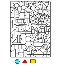 Раскраска: Волшебный детский сад (Раскраска по Номерам) #180182 - Бесплатные раскраски для печати