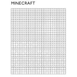 Раскраска: Майнкрафт раскраска по номерам (Раскраска по Номерам) #177926 - Бесплатные раскраски для печати