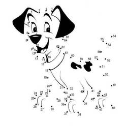 Раскраска: Раскраска по точкам (Раскраска по Номерам) #125834 - Бесплатные раскраски для печати