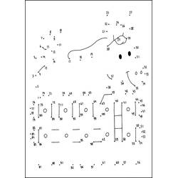 Раскраска: Раскраска по точкам (Раскраска по Номерам) #125965 - Бесплатные раскраски для печати