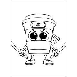 Раскраски: Brainrot - Бесплатные раскраски для печати