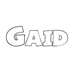 Раскраска: Имя (другие) #215005 - Бесплатные раскраски для печати