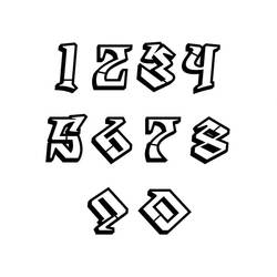 Раскраска: Graffiti (другие) #192214 - Бесплатные раскраски для печати