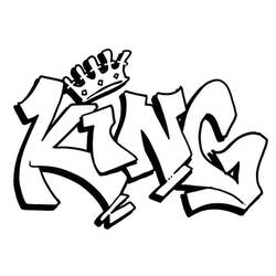 Раскраски: Graffiti - Бесплатные раскраски для печати