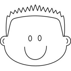 Раскраска: Смайлик (другие) #116097 - Бесплатные раскраски для печати