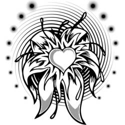Раскраска: Тату (другие) #120938 - Бесплатные раскраски для печати