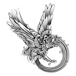 Раскраска: Тату (другие) #121009 - Бесплатные раскраски для печати