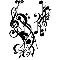 Раскраска: Тату (другие) #121014 - Бесплатные раскраски для печати