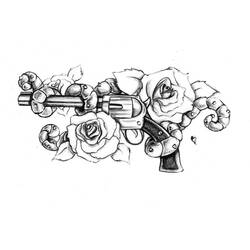 Раскраска: Тату (другие) #121053 - Бесплатные раскраски для печати