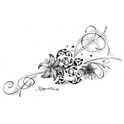 Раскраска: Тату (другие) #121173 - Бесплатные раскраски для печати