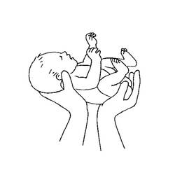 Раскраска: Ребёнок (Семья и Друзья) #86595 - Бесплатные раскраски для печати