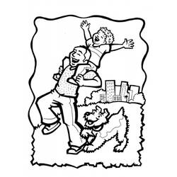 Раскраска: Семья (Семья и Друзья) #95110 - Бесплатные раскраски для печати