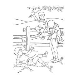 Раскраска: Дружба (Семья и Друзья) #193116 - Бесплатные раскраски для печати