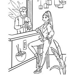 Раскраска: Девочка-подросток (Семья и Друзья) #194481 - Бесплатные раскраски для печати