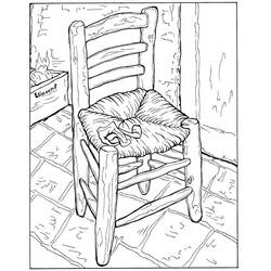 Раскраска: Vincent van Gogh (Знаменитые люди) #219545 - Бесплатные раскраски для печати