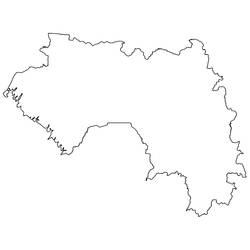 Раскраска: Гвинея (География и Места) #190836 - Бесплатные раскраски для печати