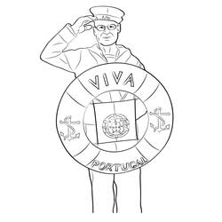 Раскраска: Португалия (География и Места) #215986 - Бесплатные раскраски для печати