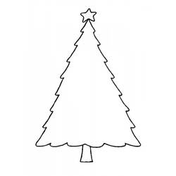 Раскраска: Рождественская ёлка (Праздники и Торжества) #167494 - Бесплатные раскраски для печати