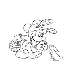 Раскраска: Пасха Диснея (Праздники и Торжества) #200641 - Бесплатные раскраски для печати