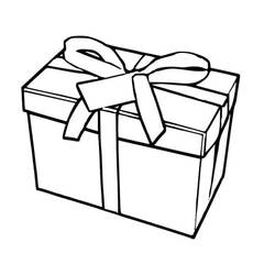 Раскраска: Подарок (Праздники и Торжества) #201774 - Бесплатные раскраски для печати