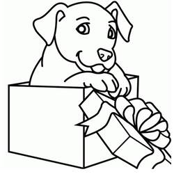 Раскраска: Подарок (Праздники и Торжества) #201782 - Бесплатные раскраски для печати