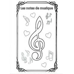 Раскраски: День музыки - Бесплатные раскраски для печати