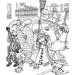Раскраска: Пурим (Праздники и Торжества) #210896 - Бесплатные раскраски для печати