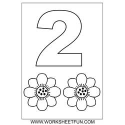 Раскраска: Числа (Обучение и Образование) #125146 - Бесплатные раскраски для печати