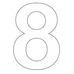 Раскраска: Числа (Обучение и Образование) #125263 - Бесплатные раскраски для печати