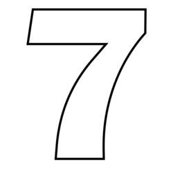 Раскраска: Числа (Обучение и Образование) #125284 - Бесплатные раскраски для печати