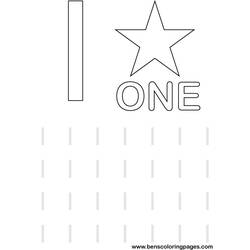 Раскраска: Числа (Обучение и Образование) #125340 - Бесплатные раскраски для печати