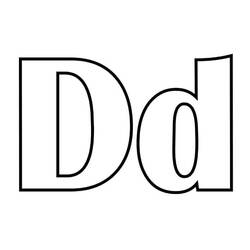 Раскраска: Буква Г (Буквы и Алфавит) #194588 - Бесплатные раскраски для печати